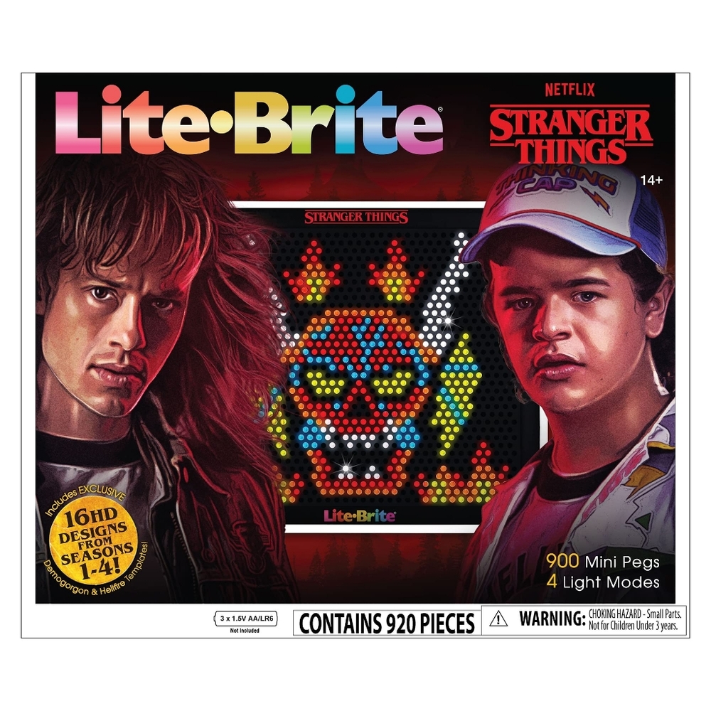 Lite-Brite Netflix Stranger Things Special Edition Set